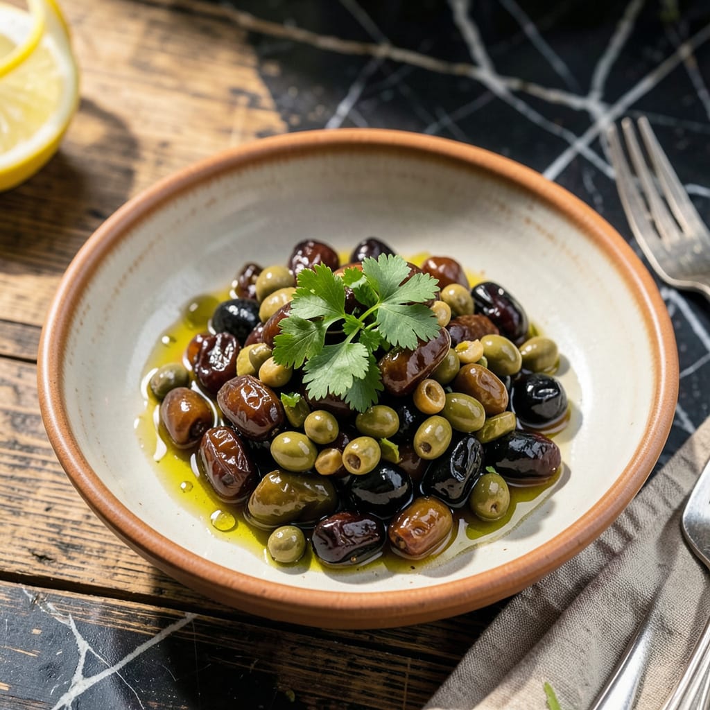 Visual representation of Olive Relish Recipe: Briny, Tangy Spread for Sandwiches & Charcuterie