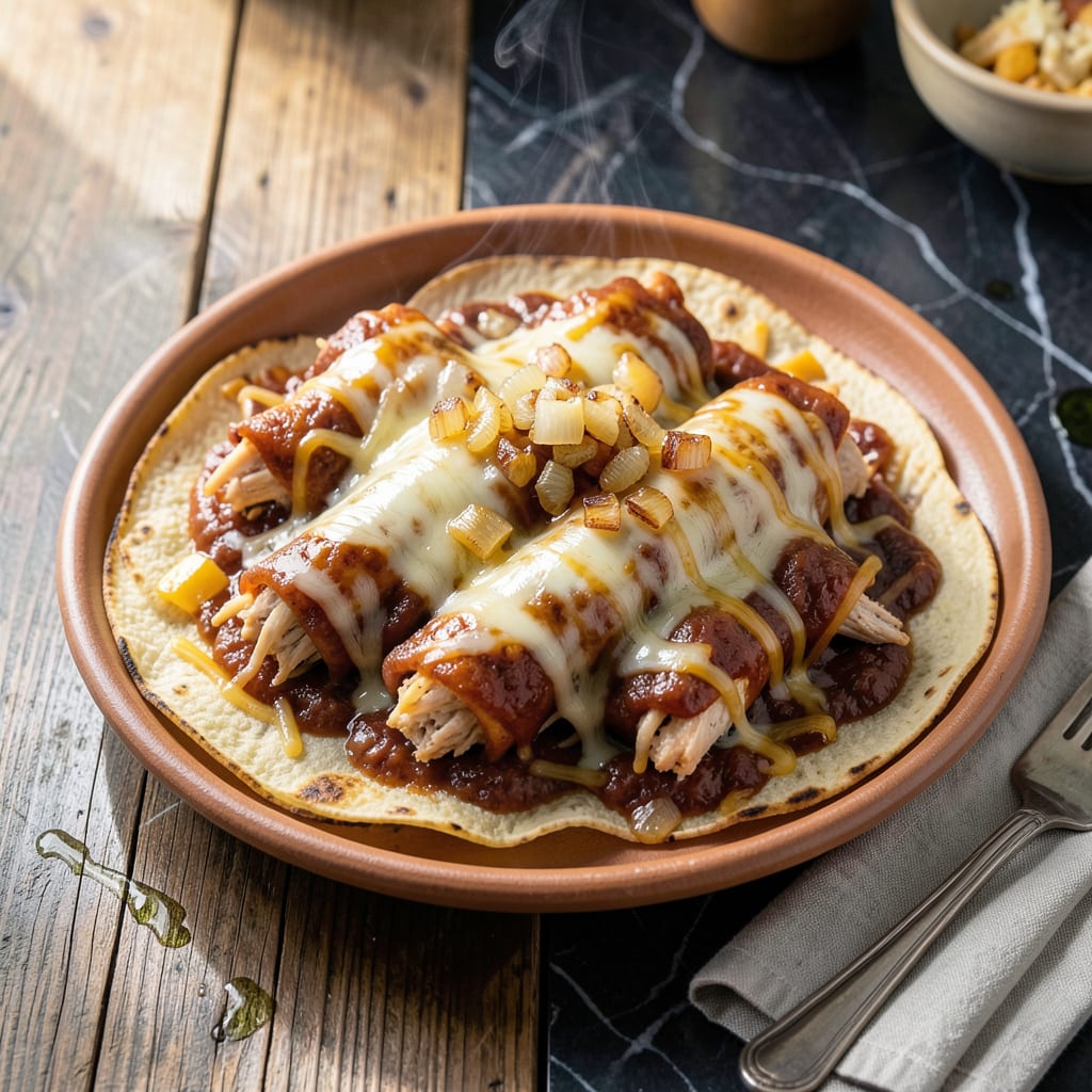 Comprehensive On The Border Enchiladas Recipe: Tex Mex Cheese Blanket Over Zesty Chicken visual reference