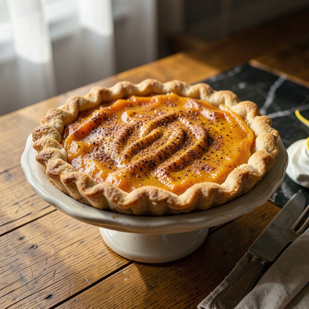 Comprehensive One Pie Squash Pie Recipe: Rustic Sweetness in a Buttery Crust visual reference