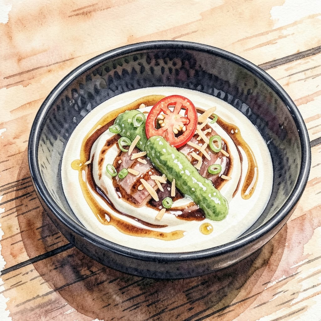 outback ahi tuna dipping sauce recipe illustration with key details