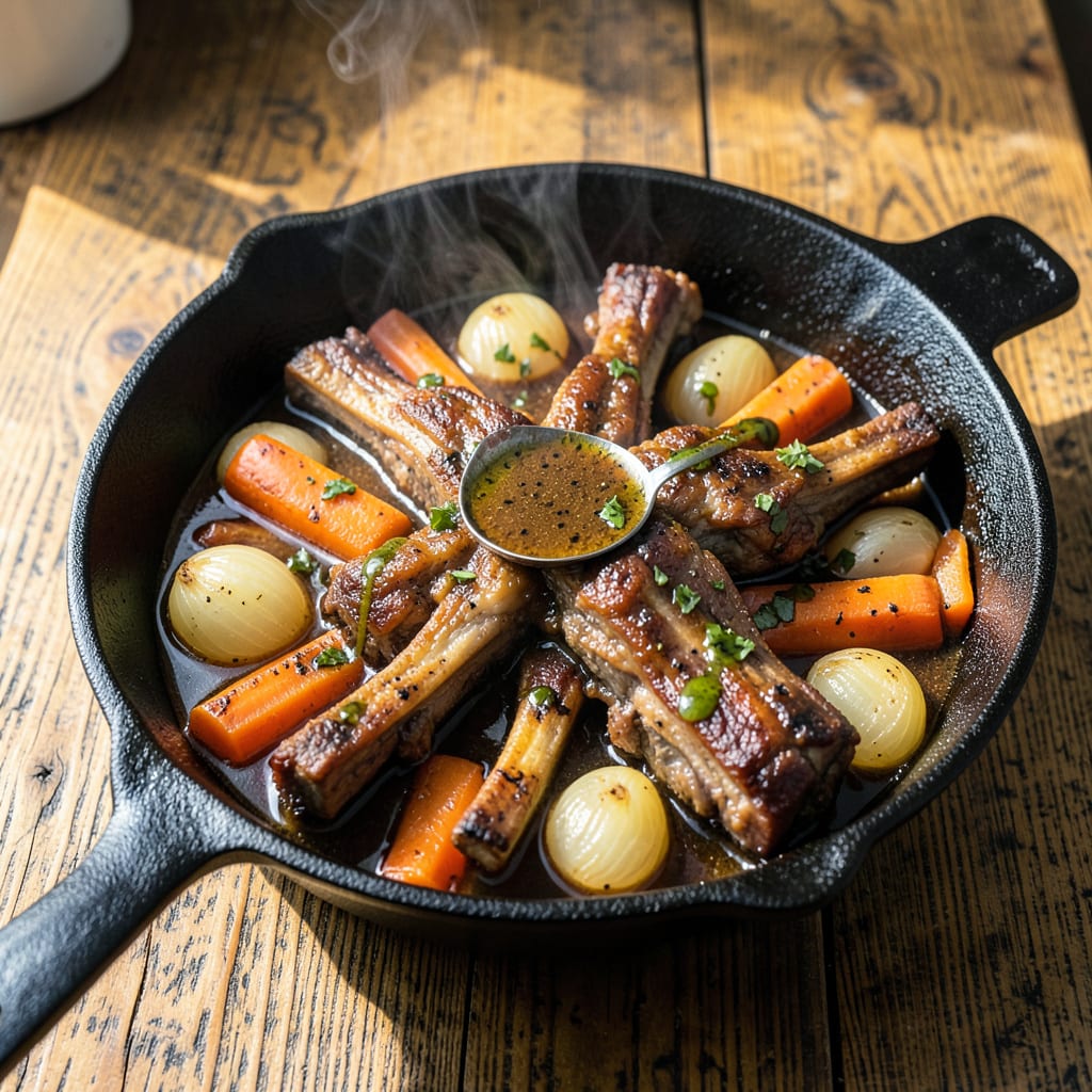 Complete Oxtail Oven Recipe: Slow Roasted to Unctuous Fall Off the Bone Richness overview image