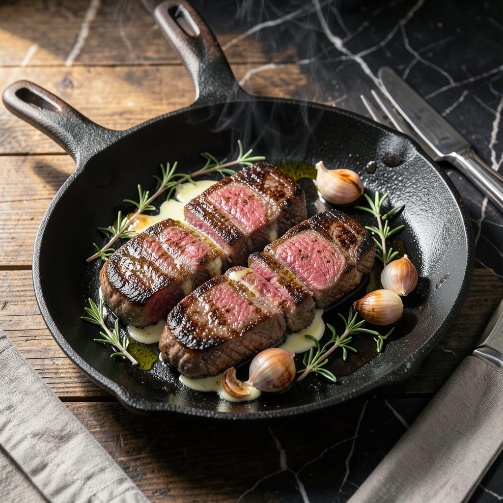 Comprehensive Pan Seared Filet Recipe: Butter Basted Steakhouse Quality visual reference