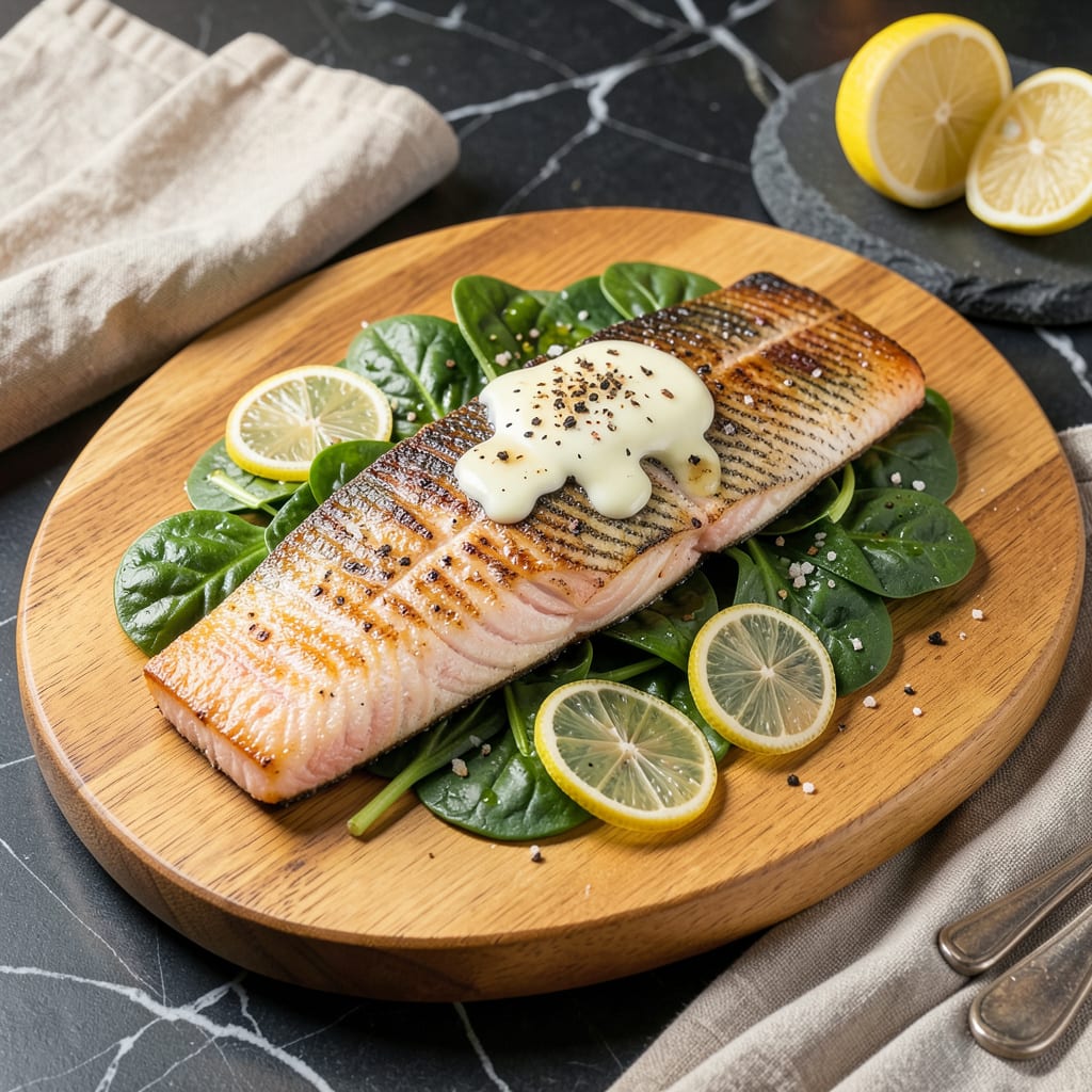 Visual representation of Pan Seared Steelhead Trout Recipe: Crispy Skin Over Silky Flakes in 12 Minutes