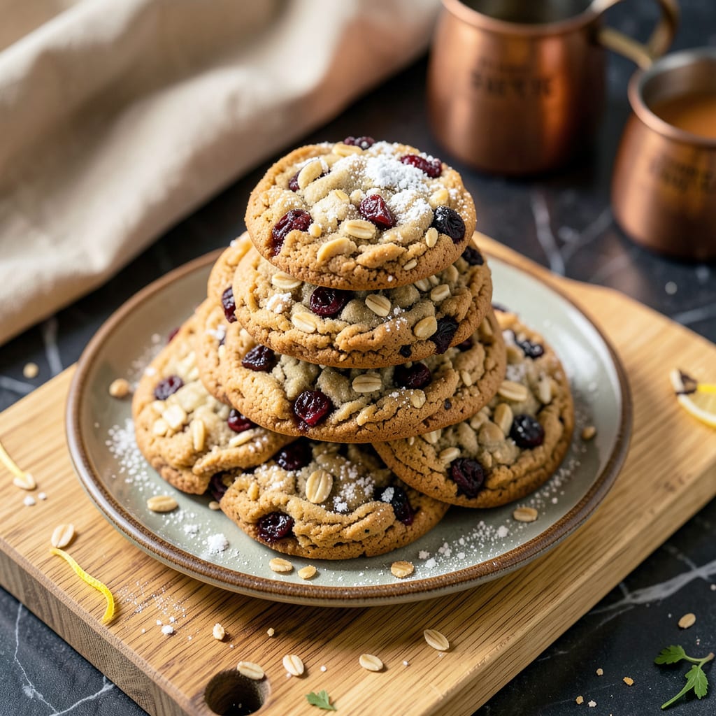 Panera Oatmeal Raisin Berry Cookie Recipe: Chewy Spiced Sweetness With Bursting Fruit example with annotations