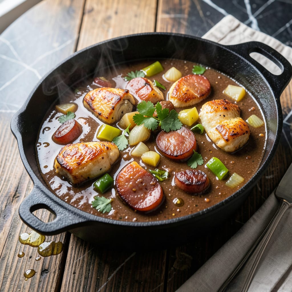 Complete Paul Prudhomme's Gumbo Recipe: Cajun Classic With a Flavorful Roux overview image