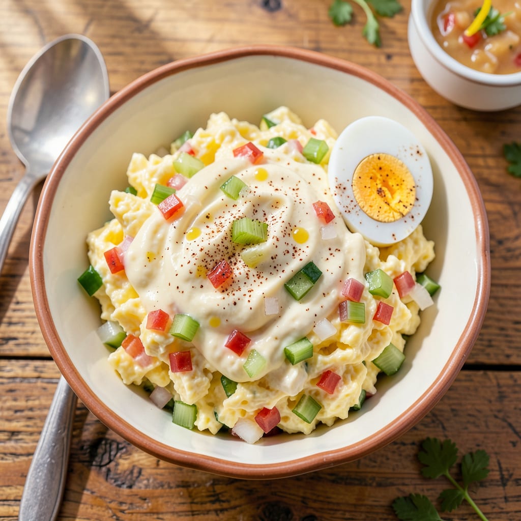 Complete Paula Deen’s Egg Salad Recipe: Classic Creamy Crunch With a Southern Twist overview image