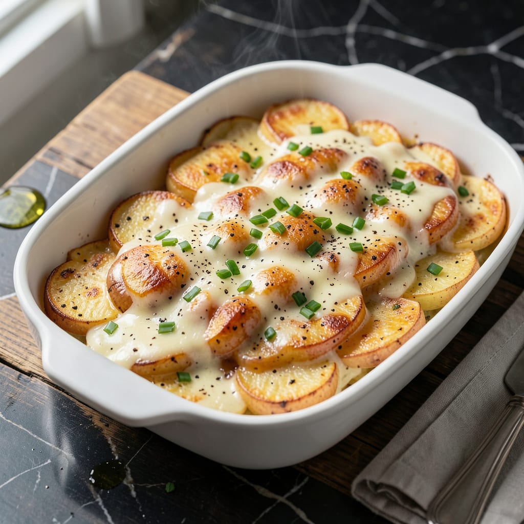 Comprehensive Paula Deen's Scalloped Potatoes Recipe: Layers of Creamy Southern Comfort visual reference