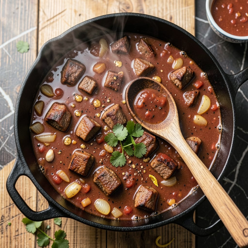 Complete Paula Deen's Texas Chili Recipe: Bold Beef and Spice Without Beans overview image