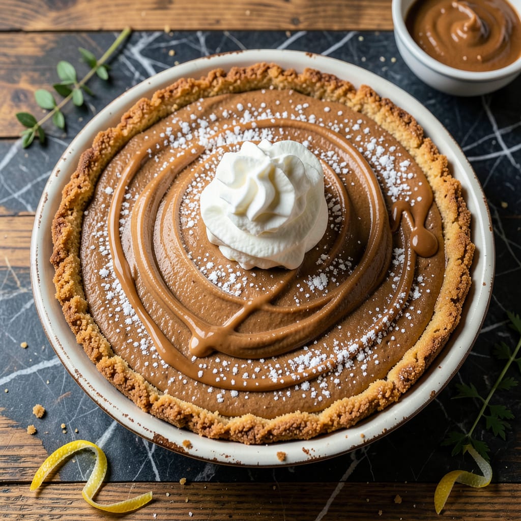 perkins peanut butter silk pie recipe example with annotations