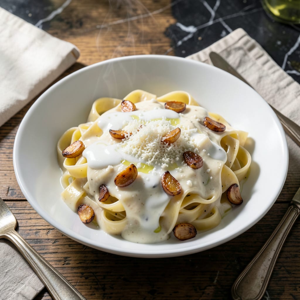 Philadelphia Cream Cheese Alfredo Sauce Recipe: Ultra Rich Indulgence for Pasta illustration with key details