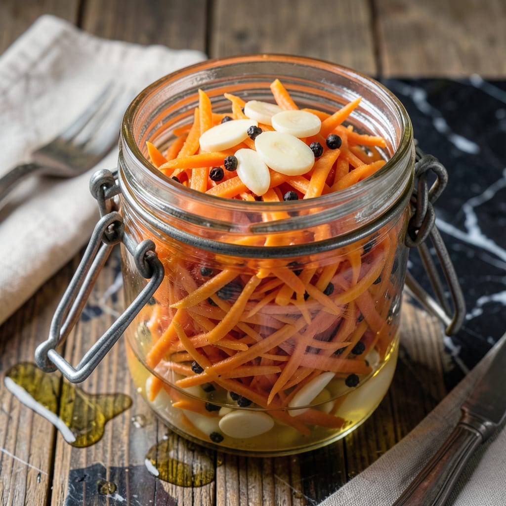 Pickled Shredded Carrots Recipe: Quick Tangy Crunch for Tacos detailed visual guide