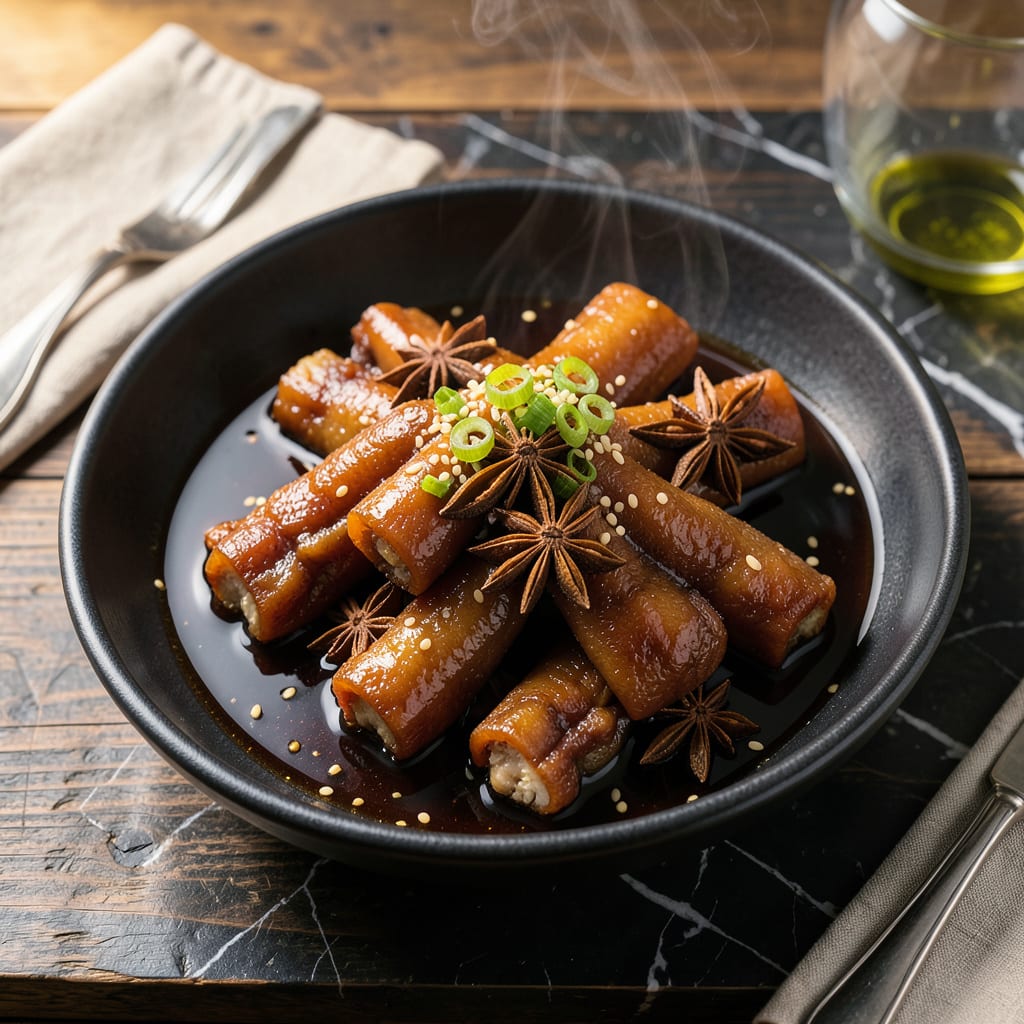 Pig Feet Recipe Chinese: Braised Collagen Rich Comfort with Star Anise example with annotations