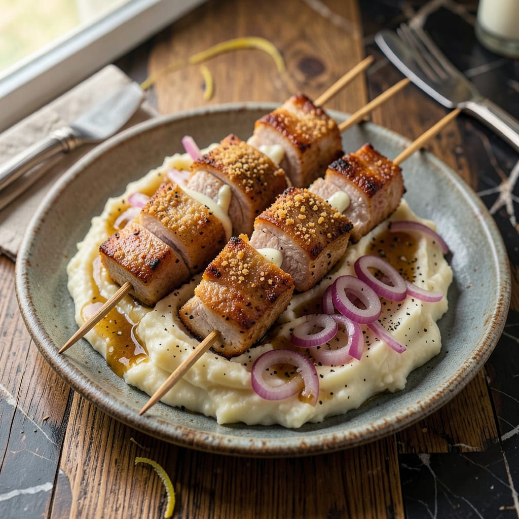 Comprehensive Pioneer Woman's City Chicken Recipe: Crispy Pork Skewers With Buttery Breadcrumbs visual reference