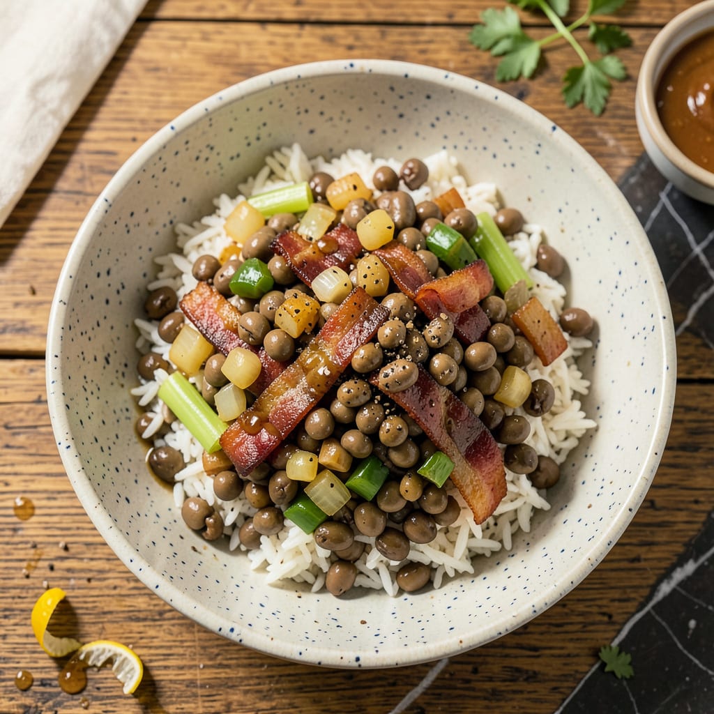 Comprehensive Pioneer Woman’s Hoppin’ John Recipe: Southern Black Eyed Peas With Smoky Bacon visual reference