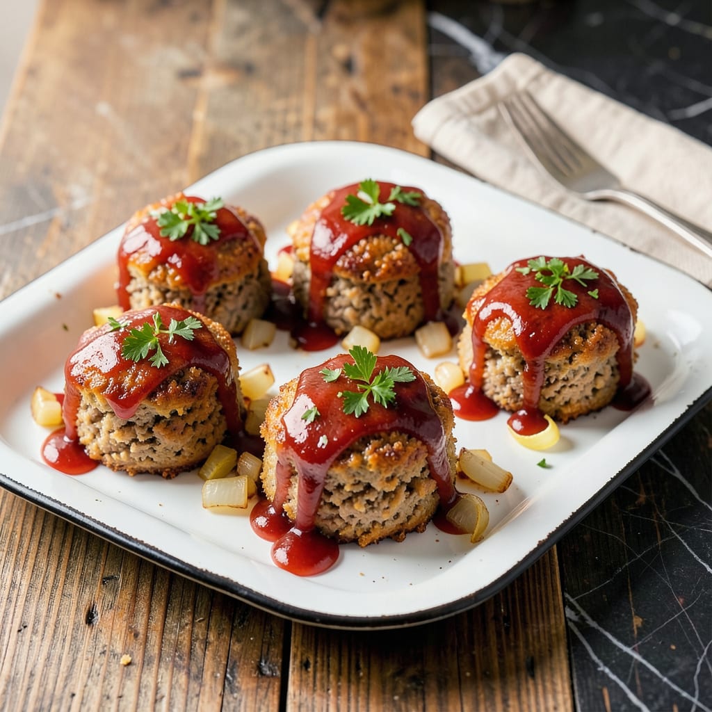 Pioneer Woman’s Mini Meatloaf Recipe: Individual Sized Comfort With Glossy Ketchup Glaze detailed visual guide
