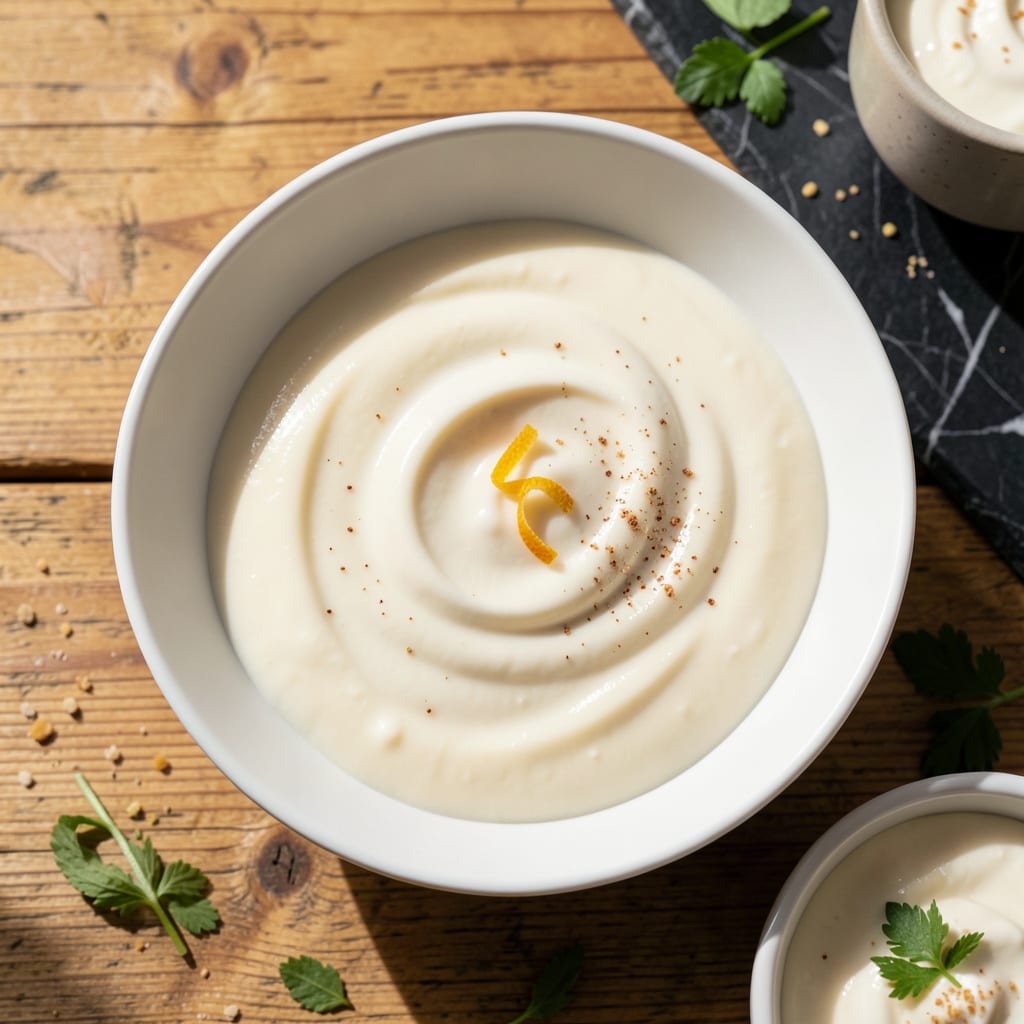 Complete Plaza Azteca White Sauce Recipe: Tangy Cream Base for Mexican Dishes overview image