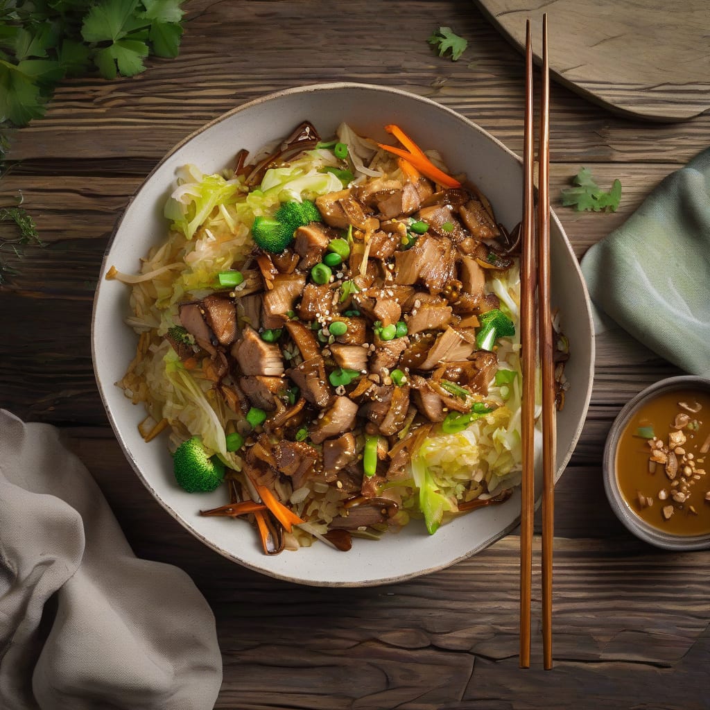 Pork and Cabbage Stir Fry HelloFresh Recipe: Quick Weeknight Dinner Delight detailed visual guide