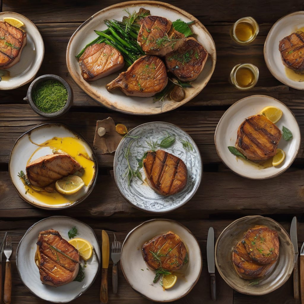 Pork Chops O'Brien Recipe: Crispy Hash Brown Crust Delight example with annotations