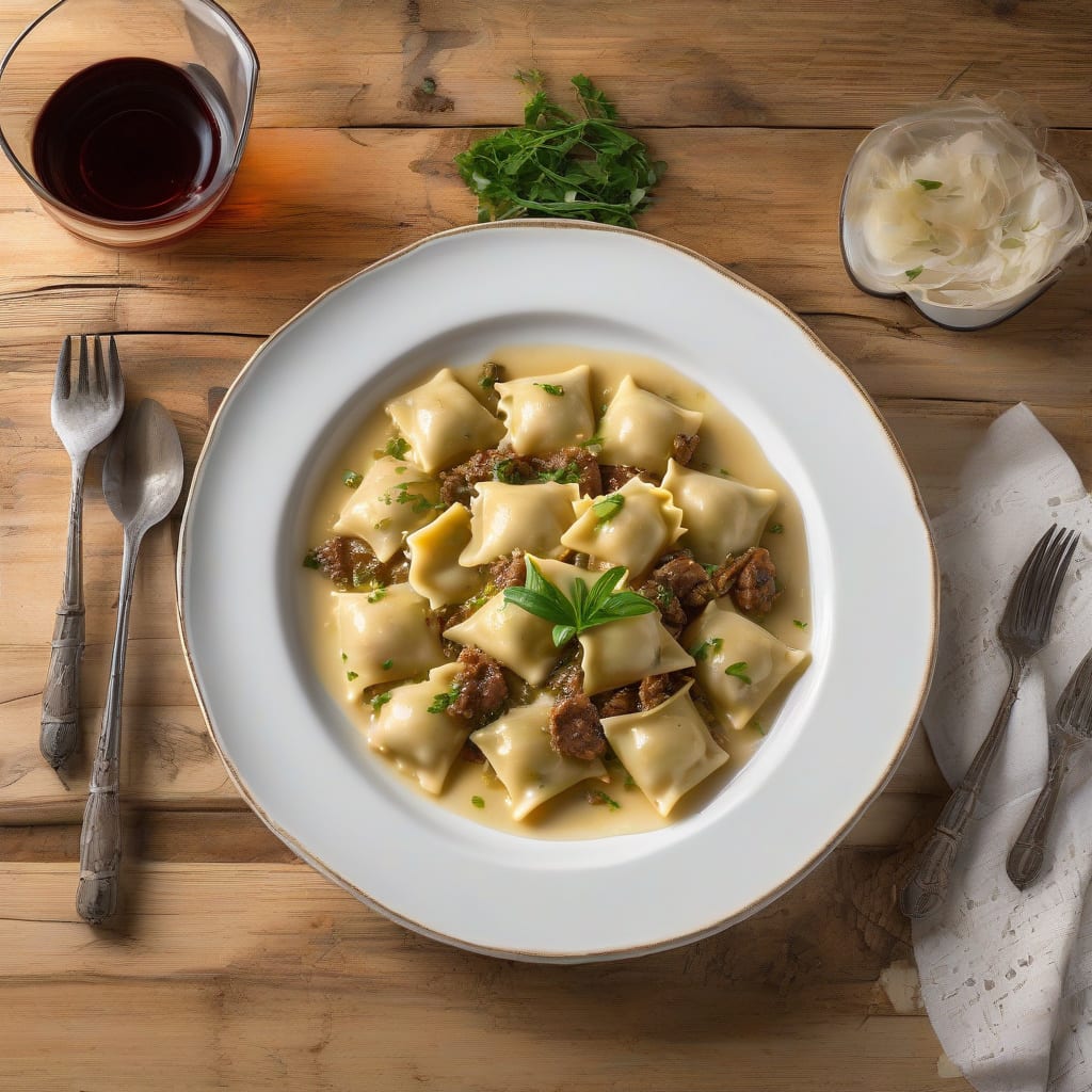 Pork Ravioli Recipe: Homemade Pasta Pillows Filled with Rich Pork Filling detailed visual guide
