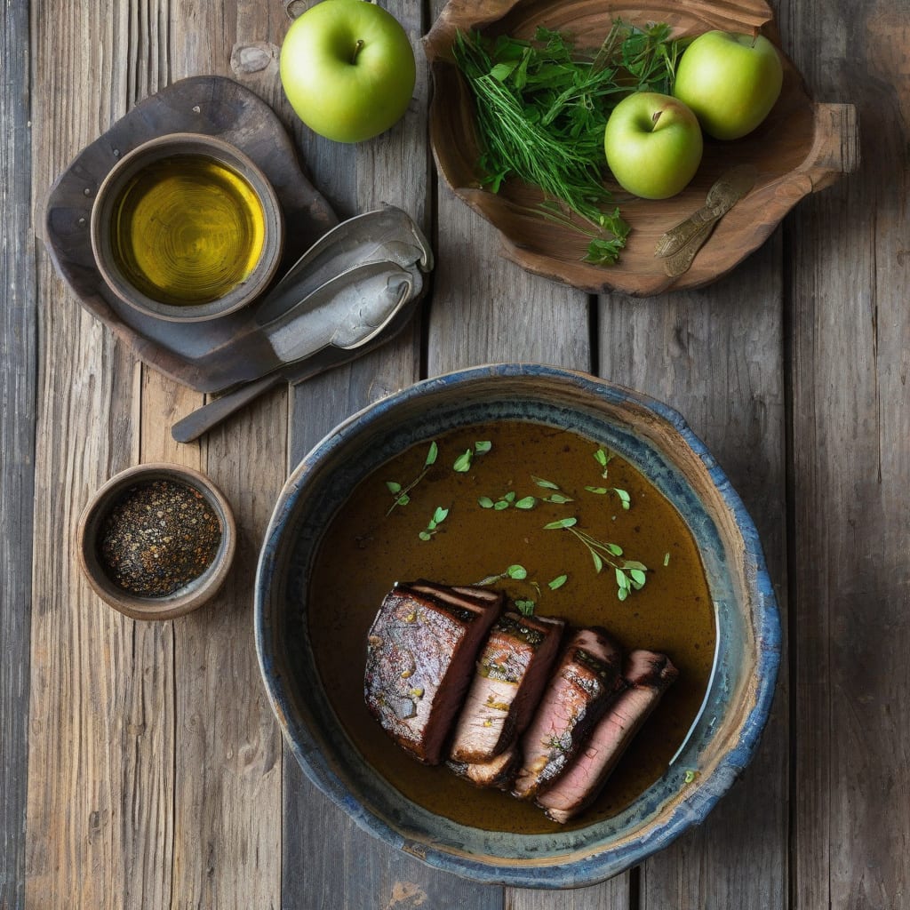 Pork Steak Marinade Recipe: Flavorful and Tender Every Time illustration with key details