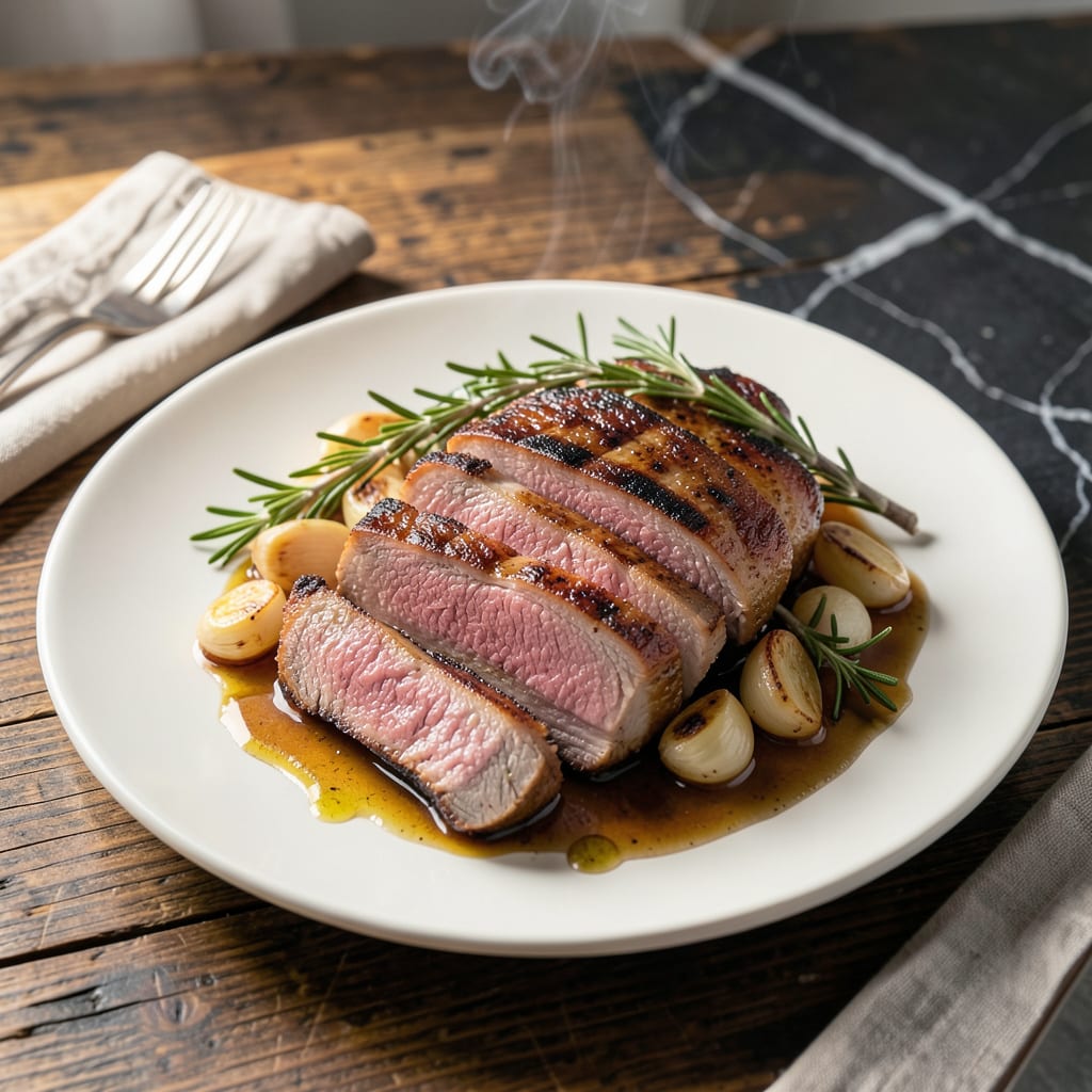 Visual representation of Pork Tenderloin Dutch Oven Recipe: Herb Crusted and Juicy All Through