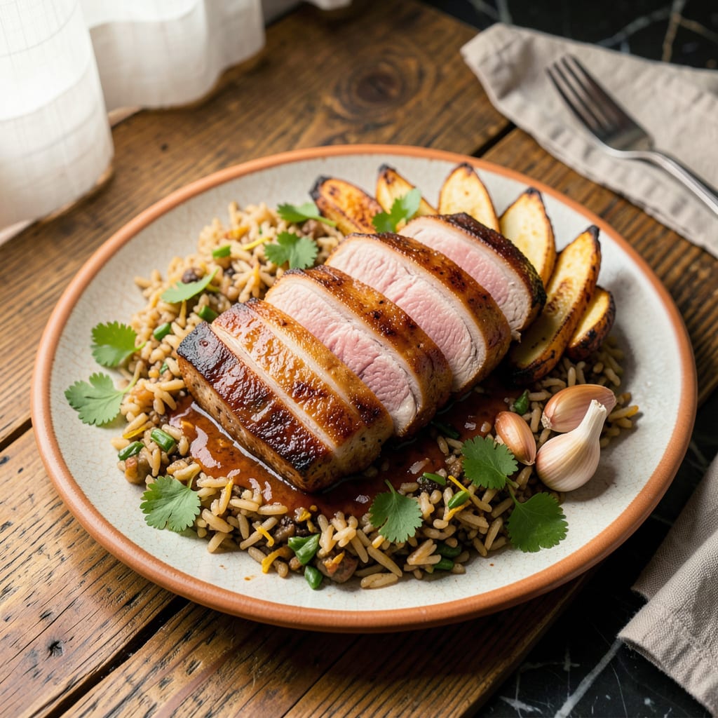 Visual representation of Puerto Rican Pork Tenderloin Recipe: Mojo Marinated Perfection in 1 Hour