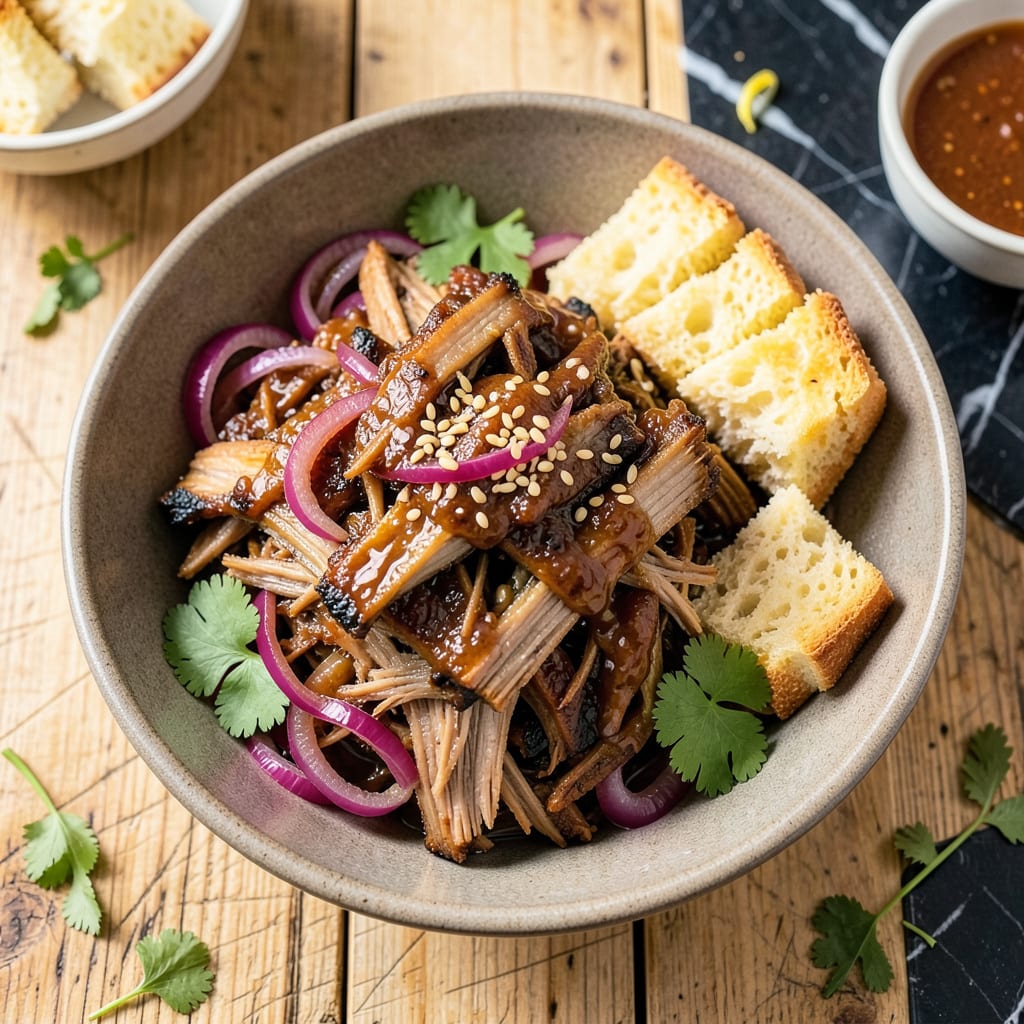 Visual representation of Pulled Pork Recipe Slow Cooker: Fall Apart Tenderness With Smoky Dry Rub Depth