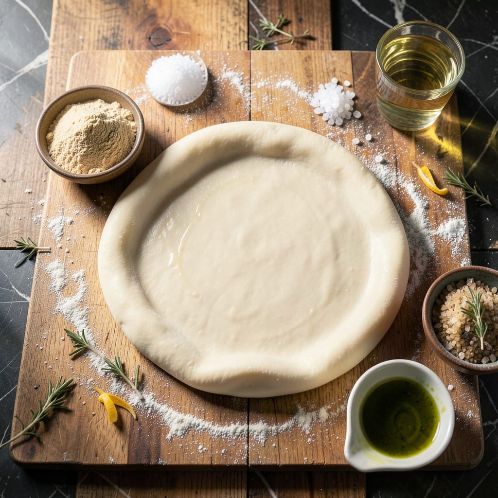 Complete Quick Rise Pizza Dough Recipe: No Wait Fluffy Base in 60 Minutes overview image