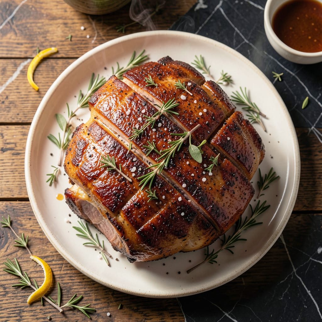 Rack Of Pork Roast Recipe: Herb-Crusted Succulence With Crackling Skin