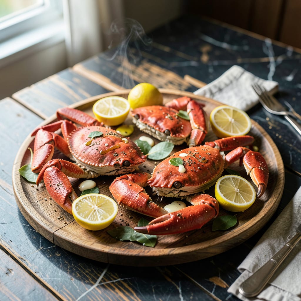 Visual representation of Recipe for Dungeness Crab: West Coast Delicacy With Sweet, Briny Meat