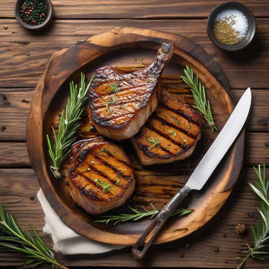 Recipe Grilled Pork Chops: Juicy and Caramelized Perfection