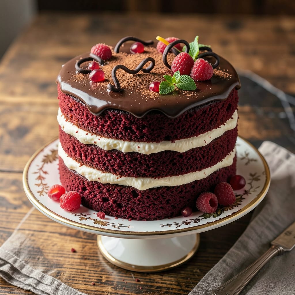 Red Bird Cake Recipe: Old-Fashioned Spice Layer With Creamy Frosting
