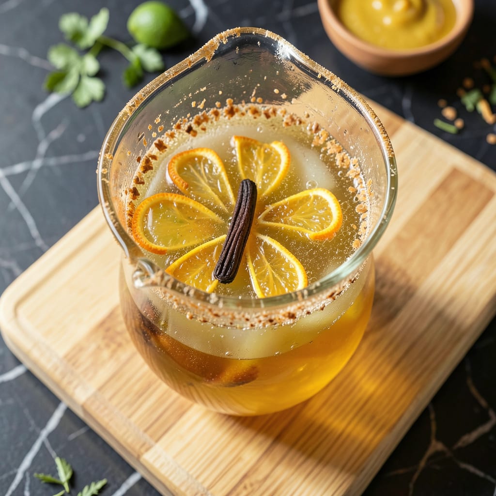 Red Bull Infusion Recipe: Energizing Citrus Elixir for Cocktails and Mocktails example with annotations