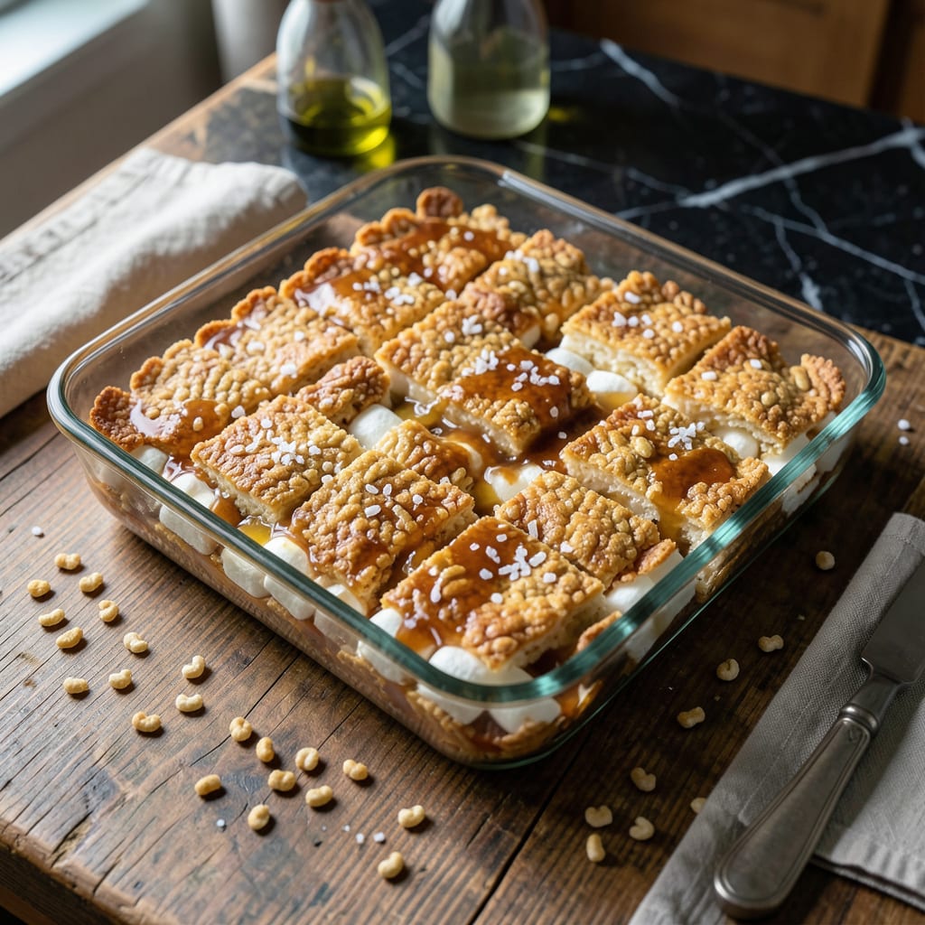 Comprehensive Rice Krispie Treat Recipe: No Bake Crunchy Sweetness visual reference