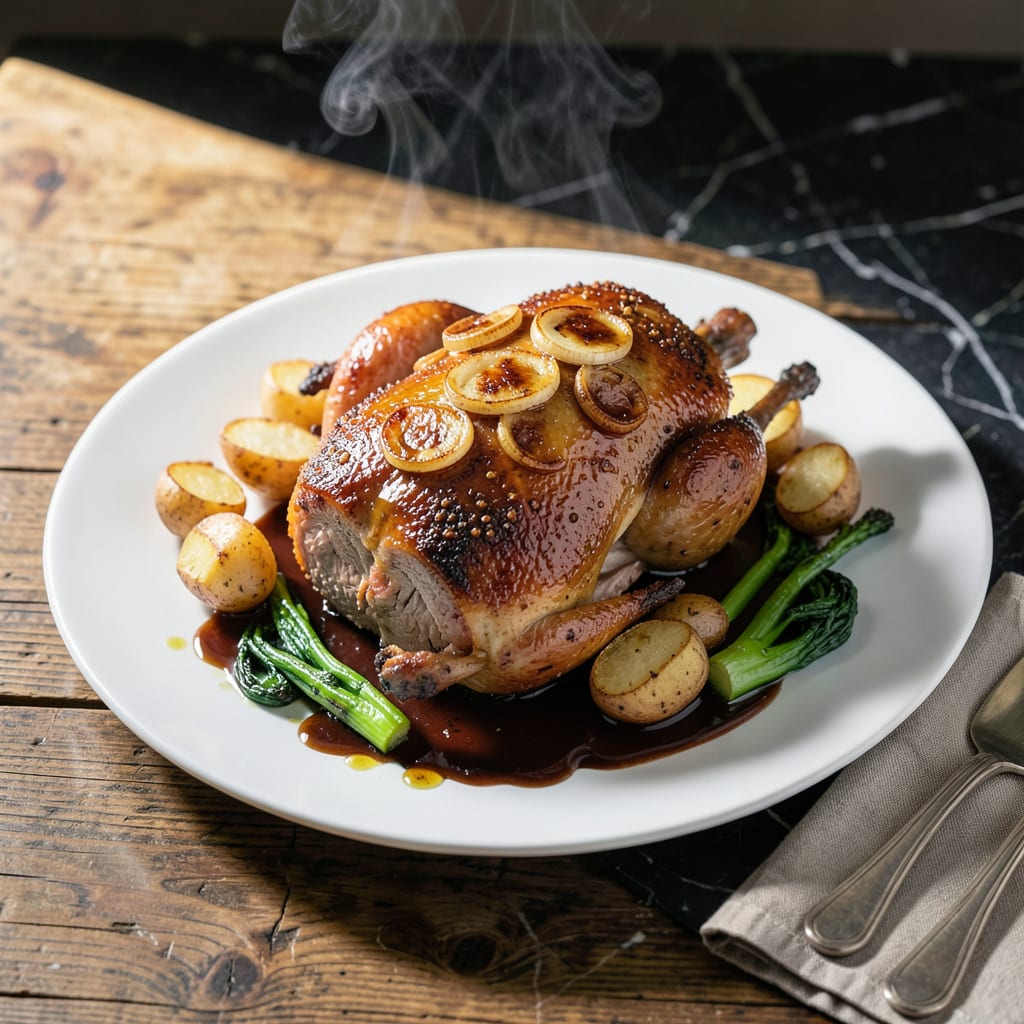 roast duck recipe gordon ramsay detailed visual guide