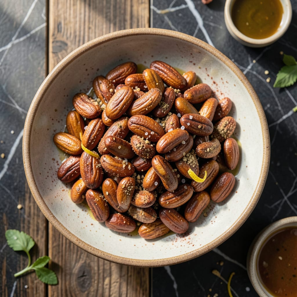 Roasted Brazil Nuts Recipe: Crunchy Richness in Every Bite illustration with key details
