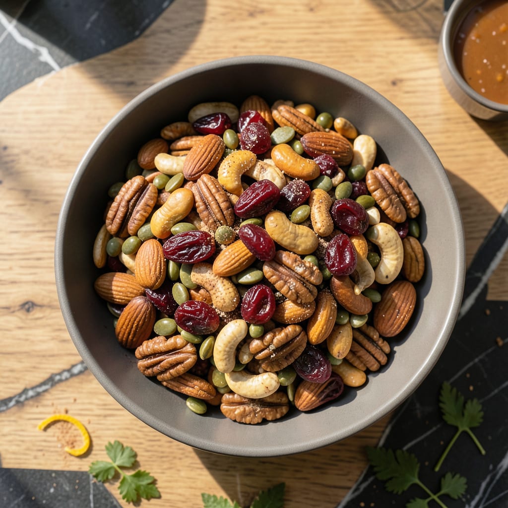 Complete Roasted Trail Mix Recipe: Crunchy Sweet and Savory Blend overview image