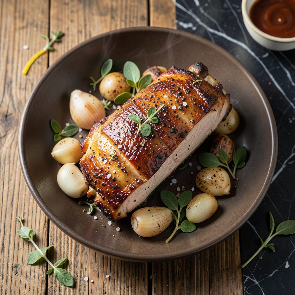Rotisserie Pork Shoulder Recipe: Slow Roasted Fall Off The Bone Success illustration with key details