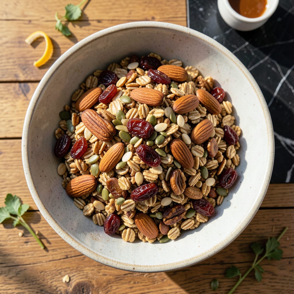 royal caribbean muesli recipe example with annotations