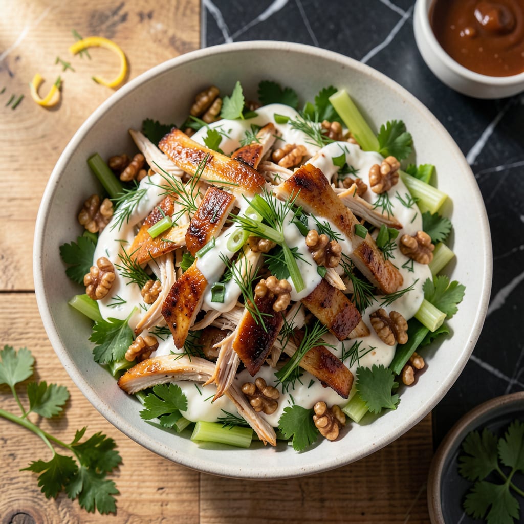 Sam's Club Rotisserie Chicken Salad Recipe: Creamy Herb Infused Twist example with annotations