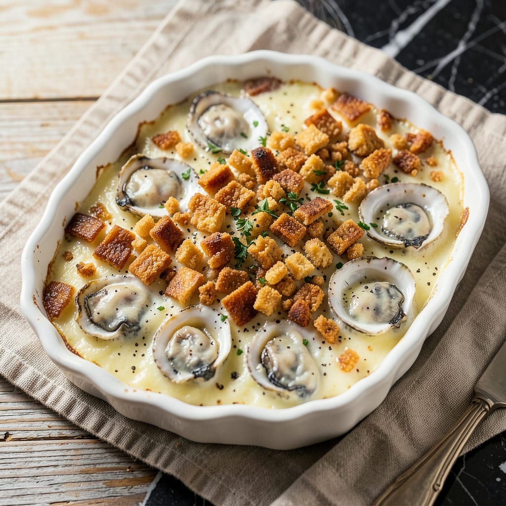 Complete Scalloped Oysters Recipe Southern Living: Creamy, Buttery Holiday Tradition overview image