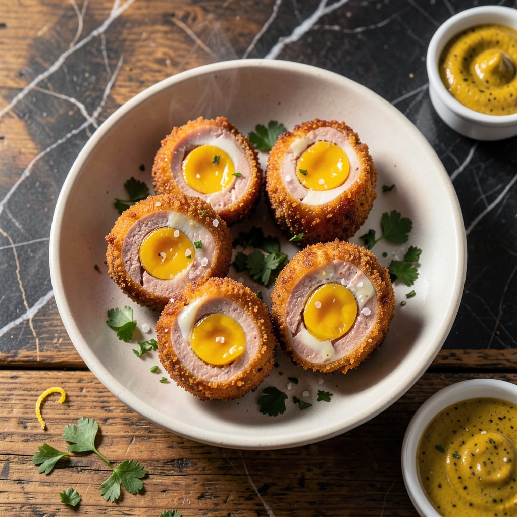 Complete Scotch Egg Recipe Gordon Ramsay: Crispy Sausage Wrapped Delight overview image