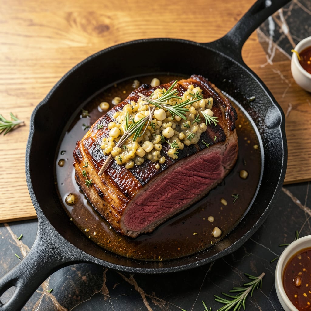 sirloin tip roast recipe pioneer woman illustration with key details