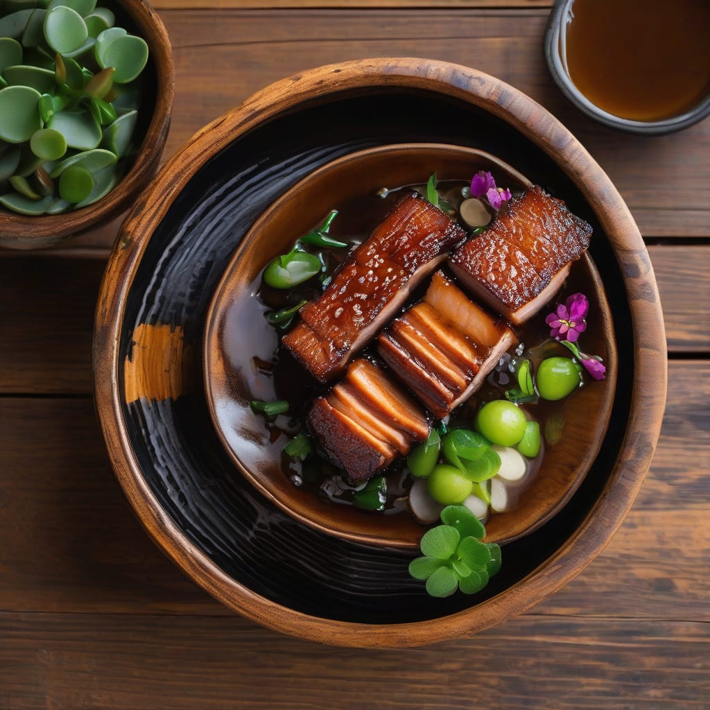Skinless Pork Belly Recipe: Unbelievably Tender and Crispy example with annotations