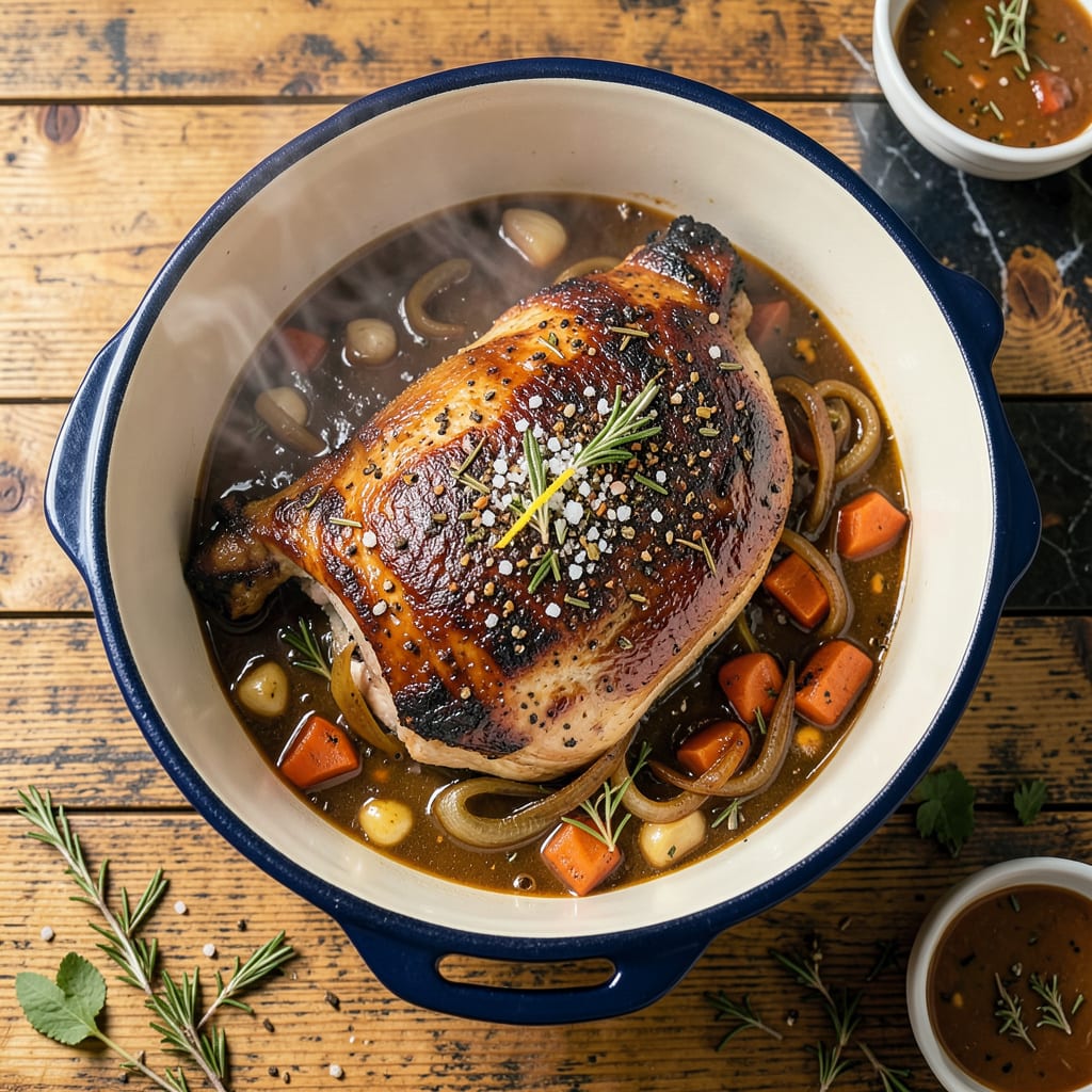 Comprehensive Slow Cooker Arm Roast Recipe: Fork Tender Beef with Herb Infused Juices visual reference