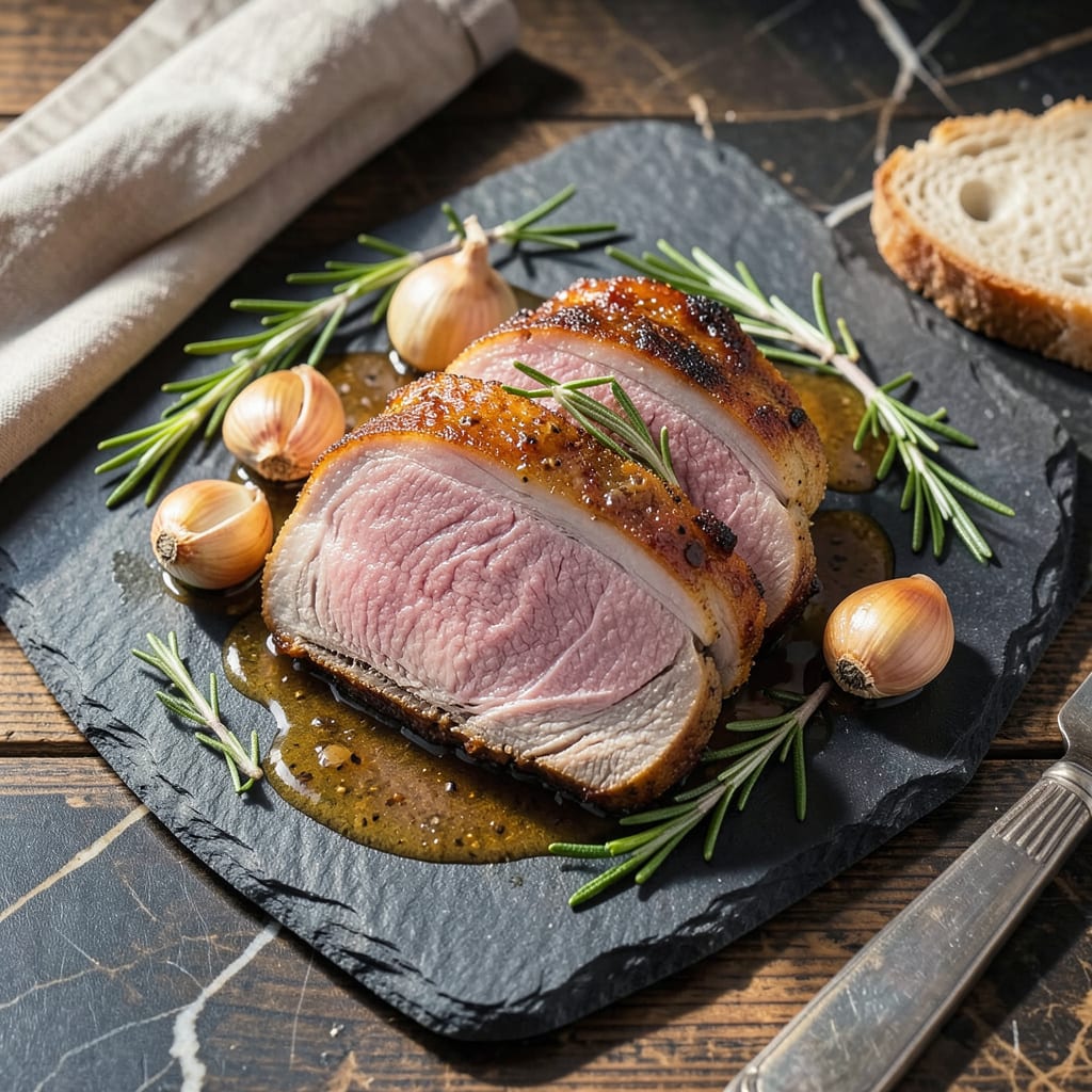 Slow Cooker Pork Tenderloin Recipe: Herb Infused Juices for Effortless Elegance illustration with key details