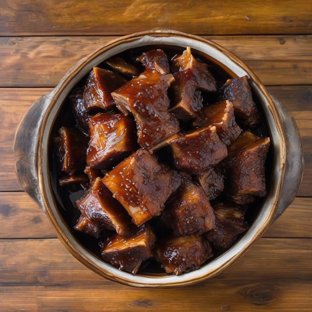 Visual representation of Smoked Pork Neck Bones Recipe: Fall Off The Bone Tender Comfort