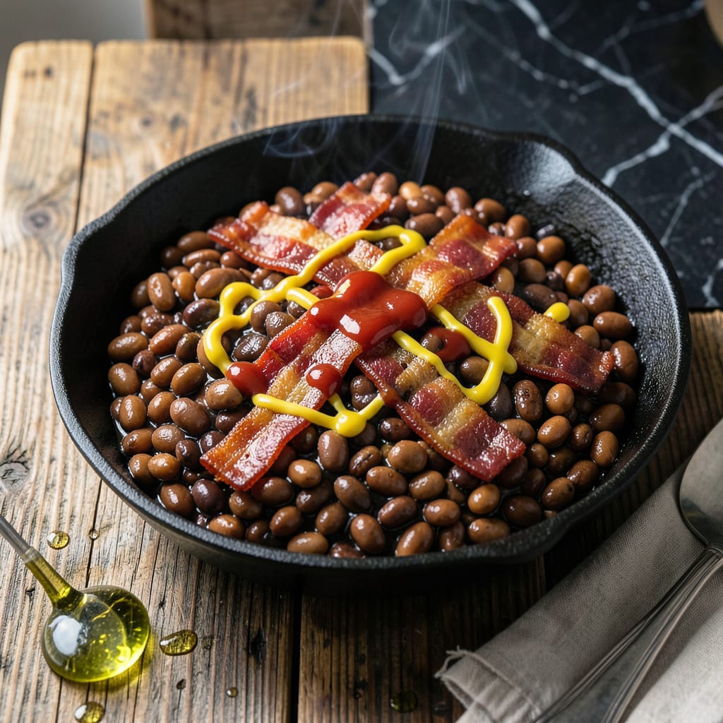 Complete sonnys bbq beans recipe overview image