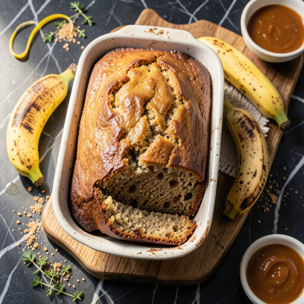Visual representation of Southern Living Banana Bread Recipe: Ultra Moist With Cinnamon Swirl