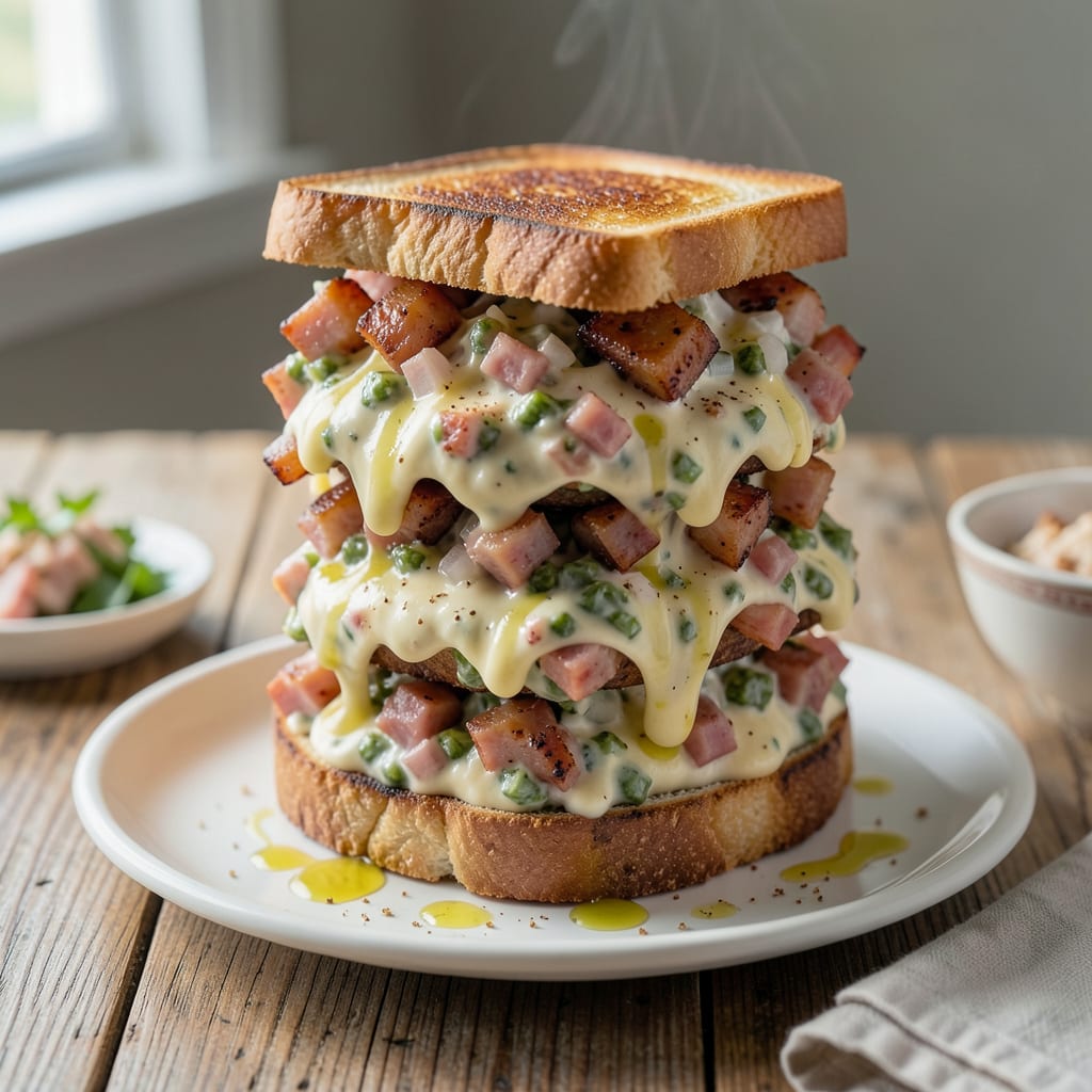 spam sandwich spread recipe example with annotations